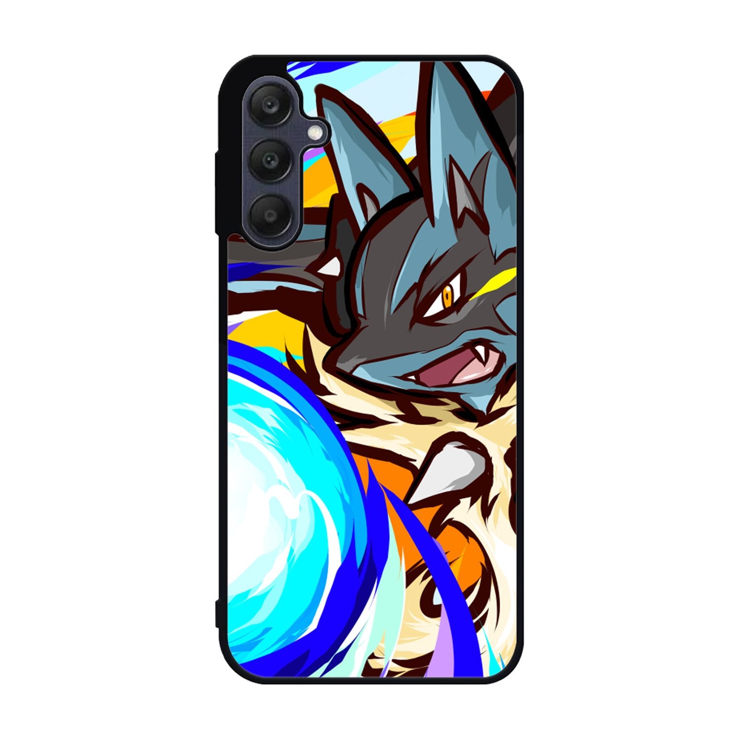 Lucario Mega evolution Pokemon Samsung Galaxy A25 5G Case BC1351