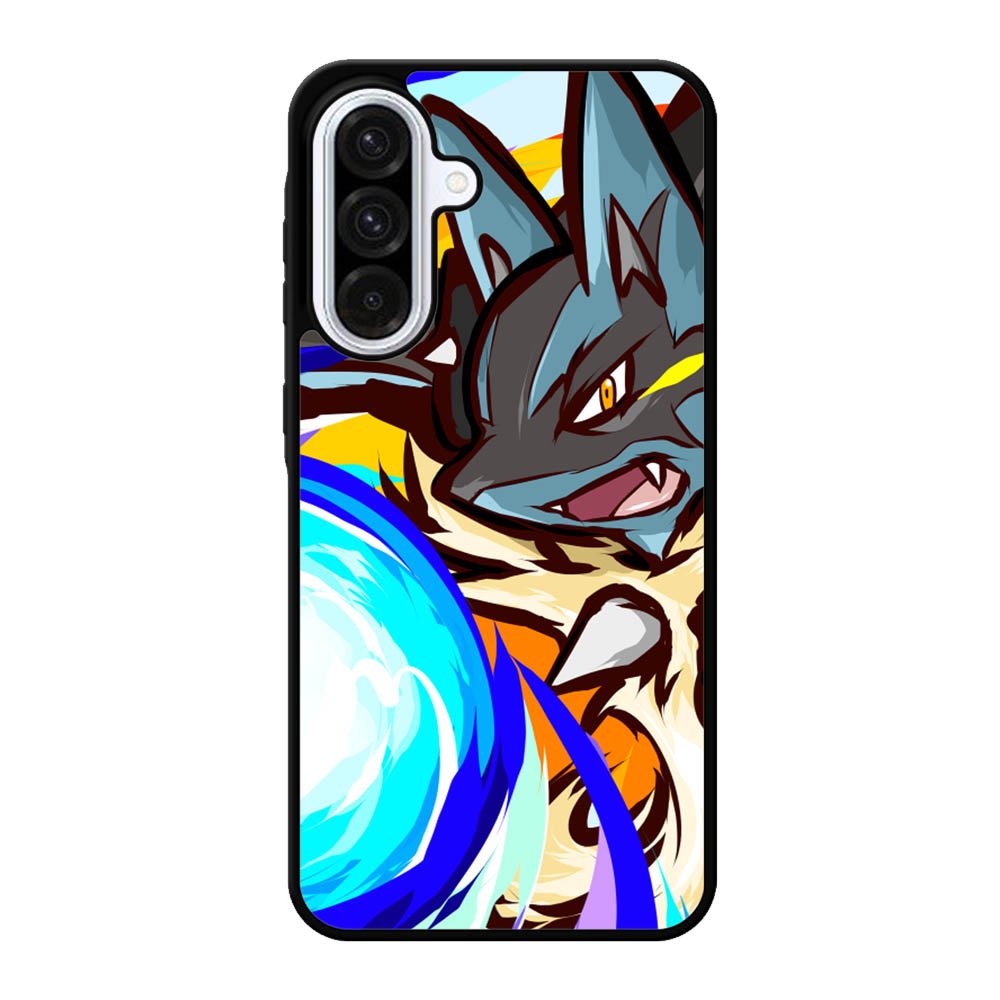 Lucario Mega evolution Pokemon Samsung Galaxy A56 Case BC1351