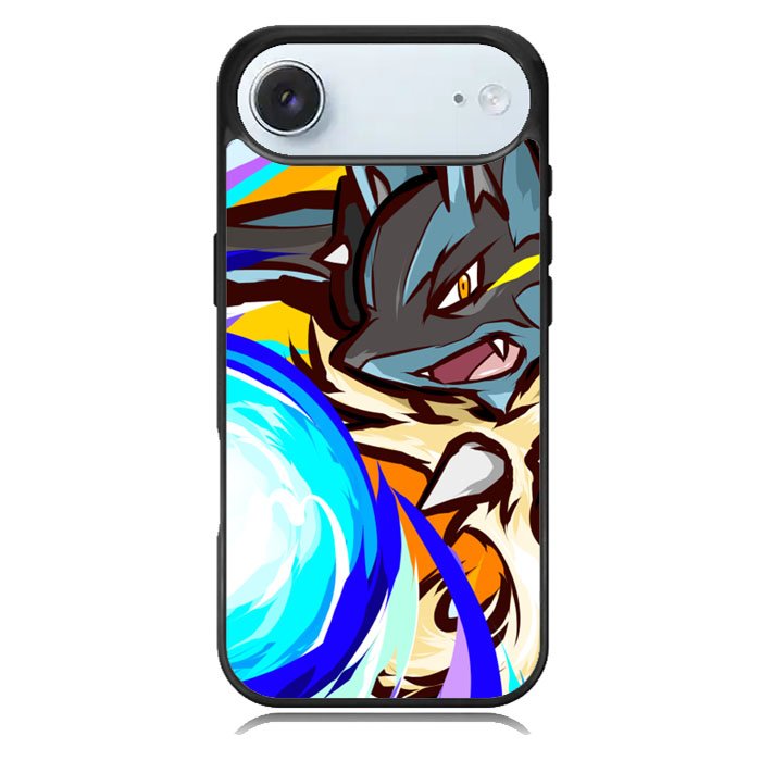 Lucario Mega evolution Pokemon iPhone 17 Air Case BC1351