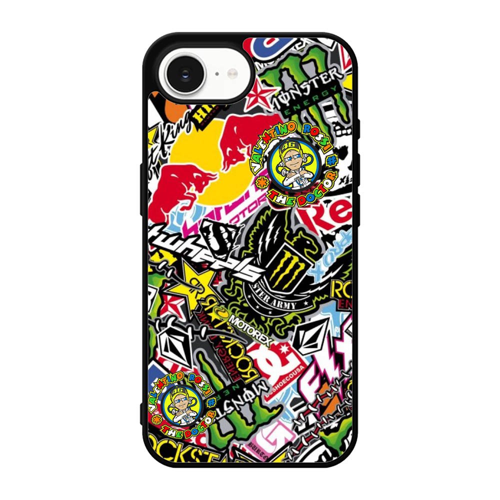 Sticker Bomb iPhone 17e Case BC1353