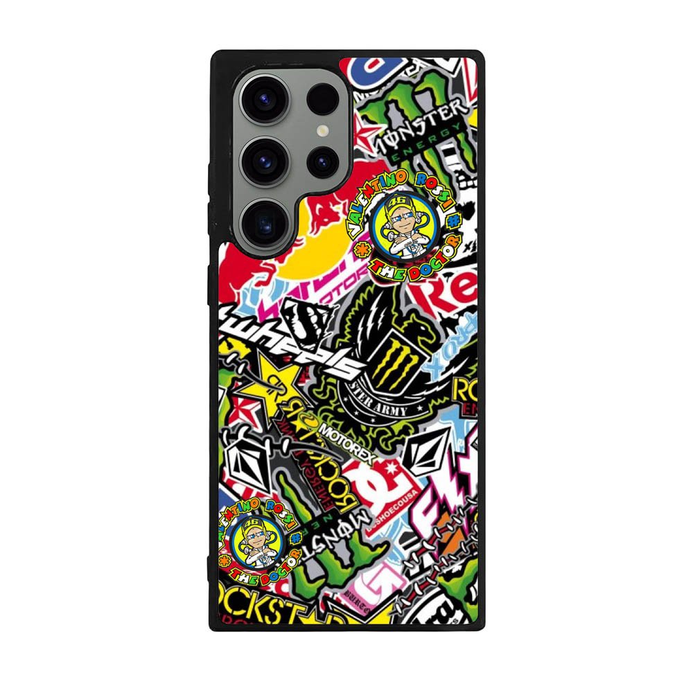 Sticker Bomb Case Samsung Galaxy S25 Ultra 5G BC1353