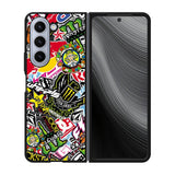 Sticker Bomb Case Samsung Galaxy z Fold 5 5G BC1353
