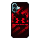 under armour red Case iPhone 16 Plus BC1355