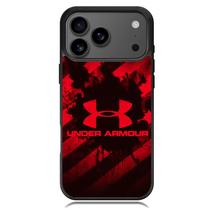 under armour red iPhone 17 Pro Case BC1355