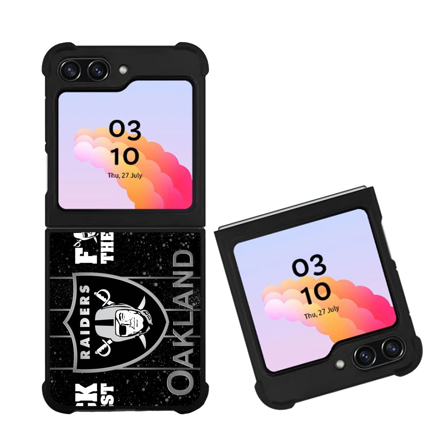 oakland raiders logo Case Samsung Galaxy Z Flip 5 5G BC1359