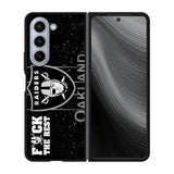 oakland raiders logo Case Samsung Galaxy z Fold 5 5G BC1359