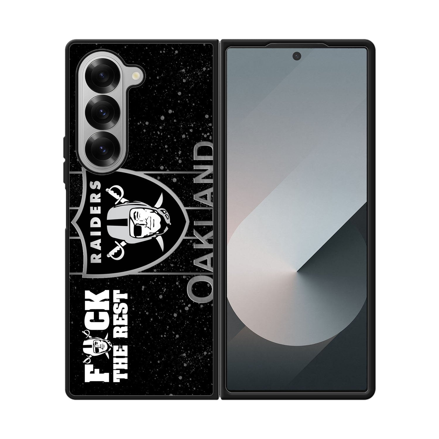 oakland raiders logo Case Samsung Galaxy Z Fold 6 5G BC1359