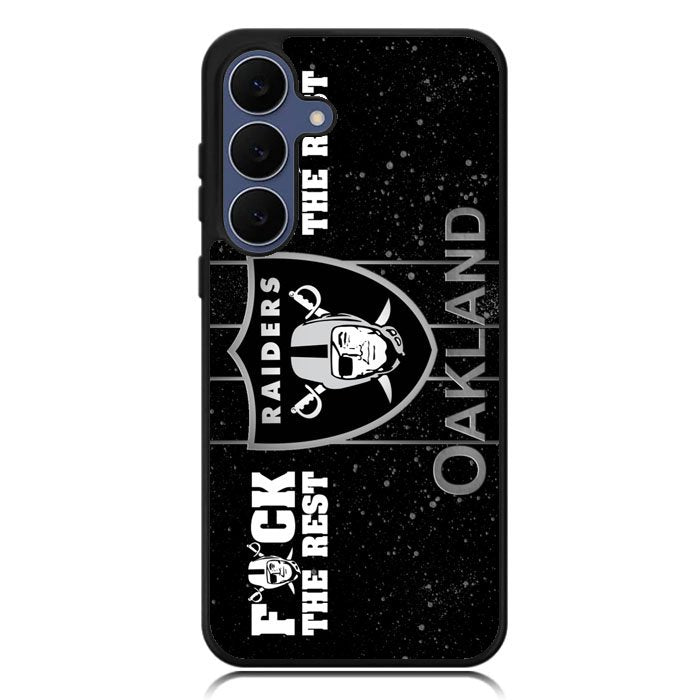 oakland raiders logo Samsung Galaxy S25 FE Case BC1359