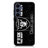 oakland raiders logo Samsung Galaxy S25 FE Case BC1359