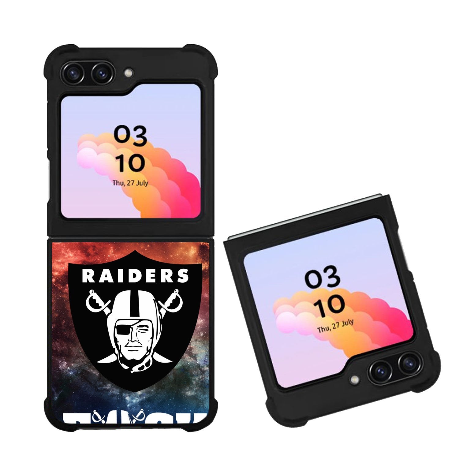 oakland raiders galaxy logo Case Samsung Galaxy Z Flip 5 5G BC1360