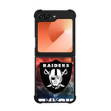 oakland raiders galaxy logo Case Samsung Galaxy Z Flip 6 5G BC1360