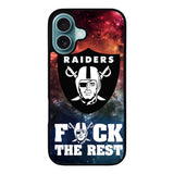 oakland raiders galaxy logo Case iPhone 16 Plus BC1360