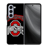 Ohio State Buckeyes logo Case Samsung Galaxy z Fold 5 5G BC1362