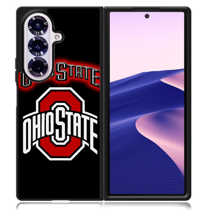 Ohio State Buckeyes logo Samsung Galaxy Z Fold 7 5G Case BC1362