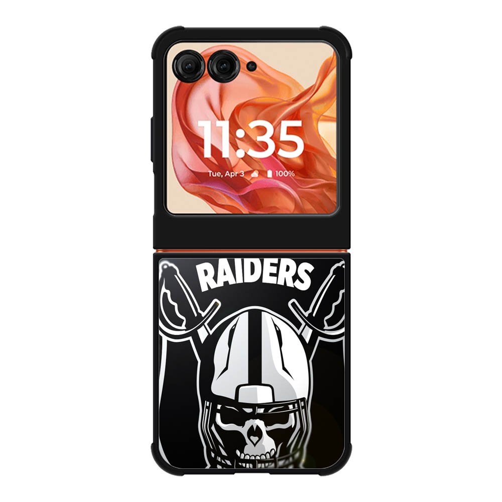 Oakland Raiders logo Motorola Moto Razr 2025/2024 , Moto Razr 60/50 Case BC1363