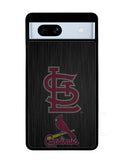 St Louis Cardinals Logo Wood Google Pixel 7A Case