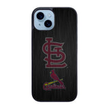 St. Louis Cardinals logo wood Case iPhone 15 BC1366