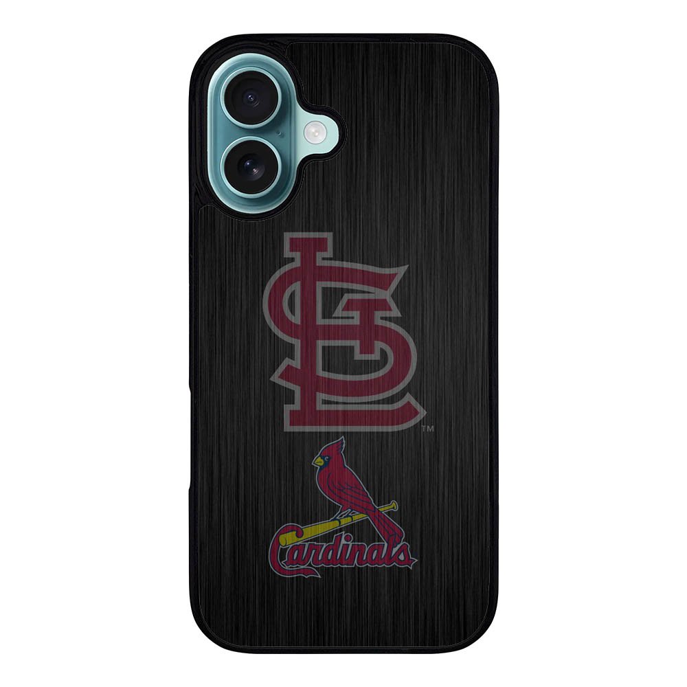 St. Louis Cardinals logo wood Case iPhone 16 Plus BC1366