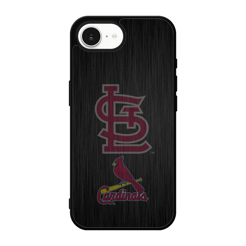 St. Louis Cardinals logo wood iPhone 16e Case BC1366
