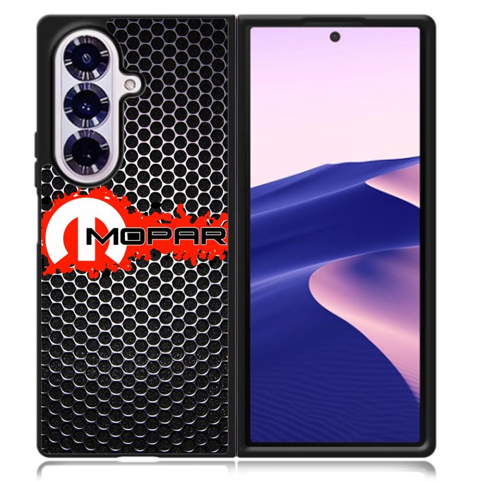 Mopar Black Logo Samsung Galaxy Z Fold 7 5G Case BC1368