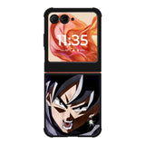 black goku dragon ball super Motorola Moto Razr 2025/2024 , Moto Razr 60/50 Case BC1372