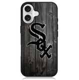 Chicago White Sox wood Case iPhone 16 BC1375