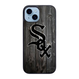 Chicago White Sox wood Case iPhone 15 BC1375