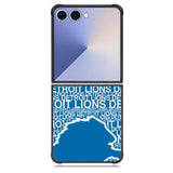 NFL Detroit Lions Samsung Galaxy Z Flip 7 Case BC1378