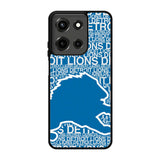 NFL Detroit Lions Motorola Moto G 5G 2025 Case BC1378