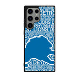 NFL Detroit Lions Case Samsung Galaxy S24 Ultra 5G BC1378