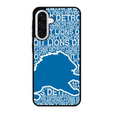 NFL Detroit Lions Samsung Galaxy A56 Case BC1378