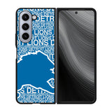 NFL Detroit Lions Case Samsung Galaxy z Fold 5 5G BC1378
