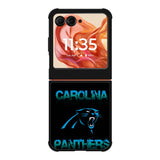 carolina panthers logo Motorola Moto Razr 2025/2024 , Moto Razr 60/50 Case BC1379