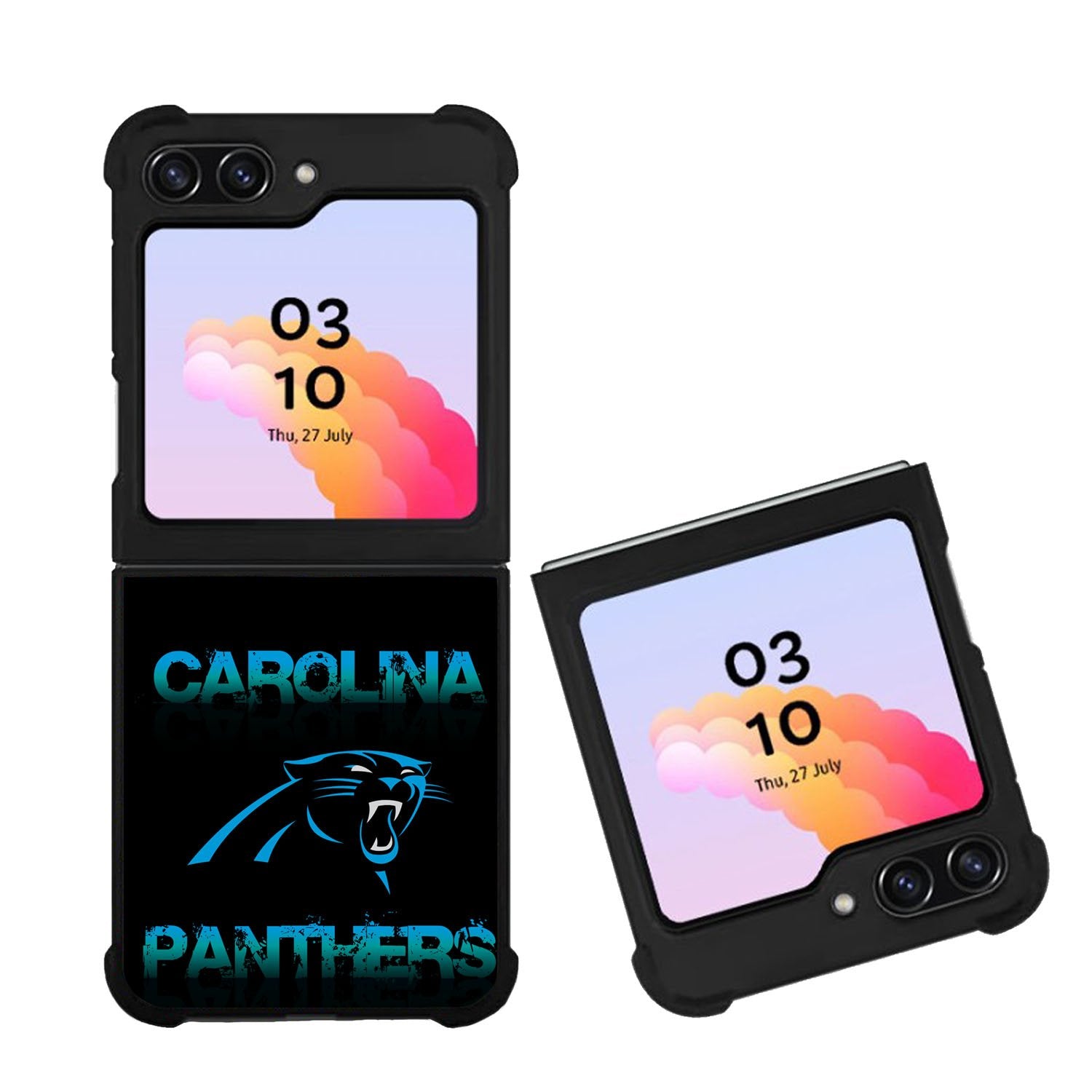carolina panthers logo Case Samsung Galaxy Z Flip 5 5G BC1379
