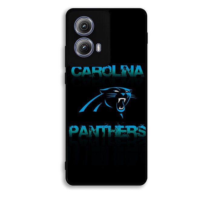 carolina panthers logo Motorola Moto Edge 2024 Case BC1379