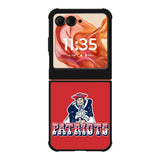 New England Patriots Motorola Moto Razr 2025/2024 , Moto Razr 60/50 Case BC1384