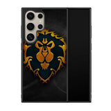 World of Warcraft Alliance Gold Logo Z4196 Samsung Galaxy S25 Ultra 5G Case
