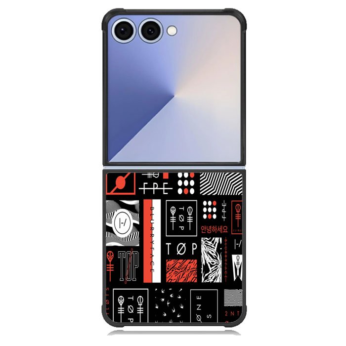 Twenty One Pilots Stripe Logo Samsung Galaxy Z Flip 7 Case BC1392