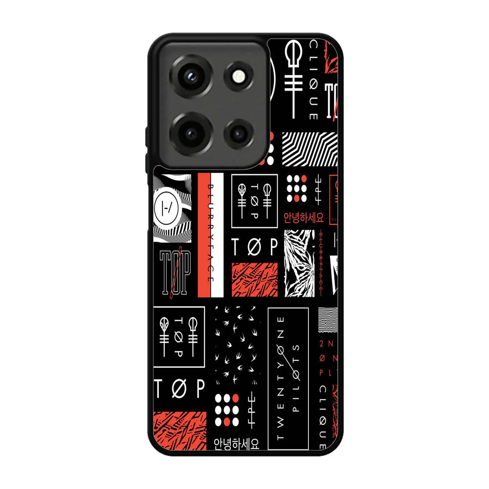 Twenty One Pilots Stripe Logo Motorola Moto G 5G 2025 Case BC1392