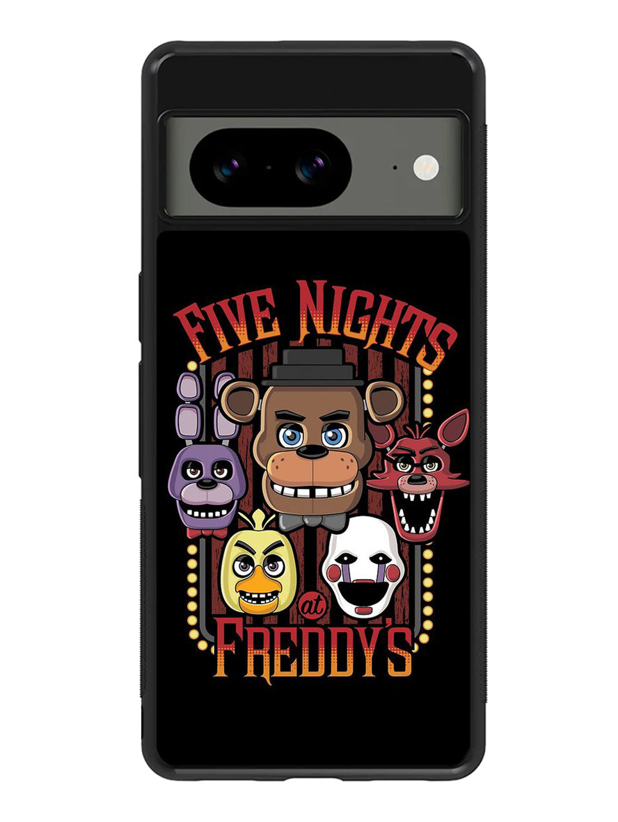 Five Nights At Freddys Characters 1s Google Pixel 8a Case