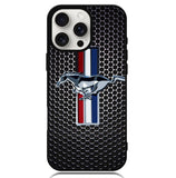 FORD MUSTANG CARBON FIBER Case iPhone 16 Pro Max BC1405