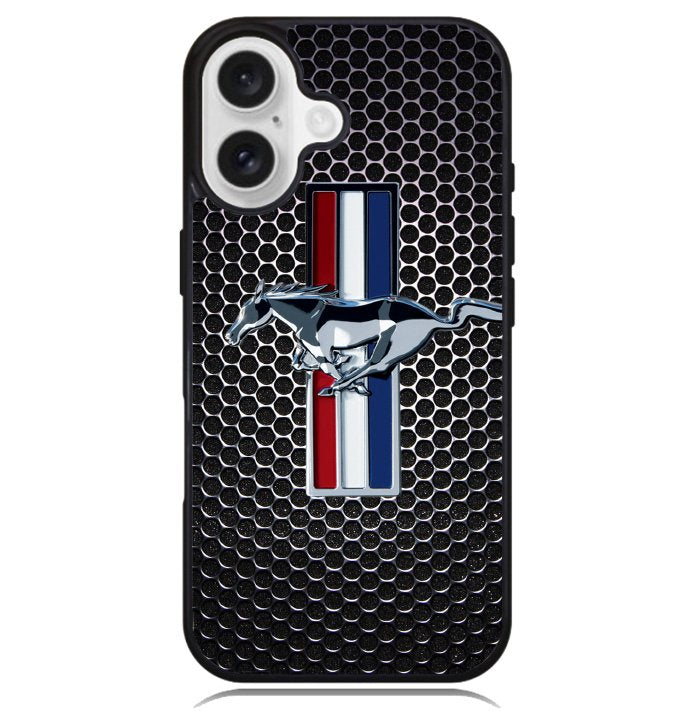FORD MUSTANG CARBON FIBER Case iPhone 16 BC1405