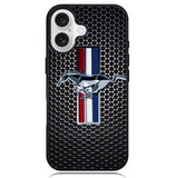 FORD MUSTANG CARBON FIBER Case iPhone 16 BC1405