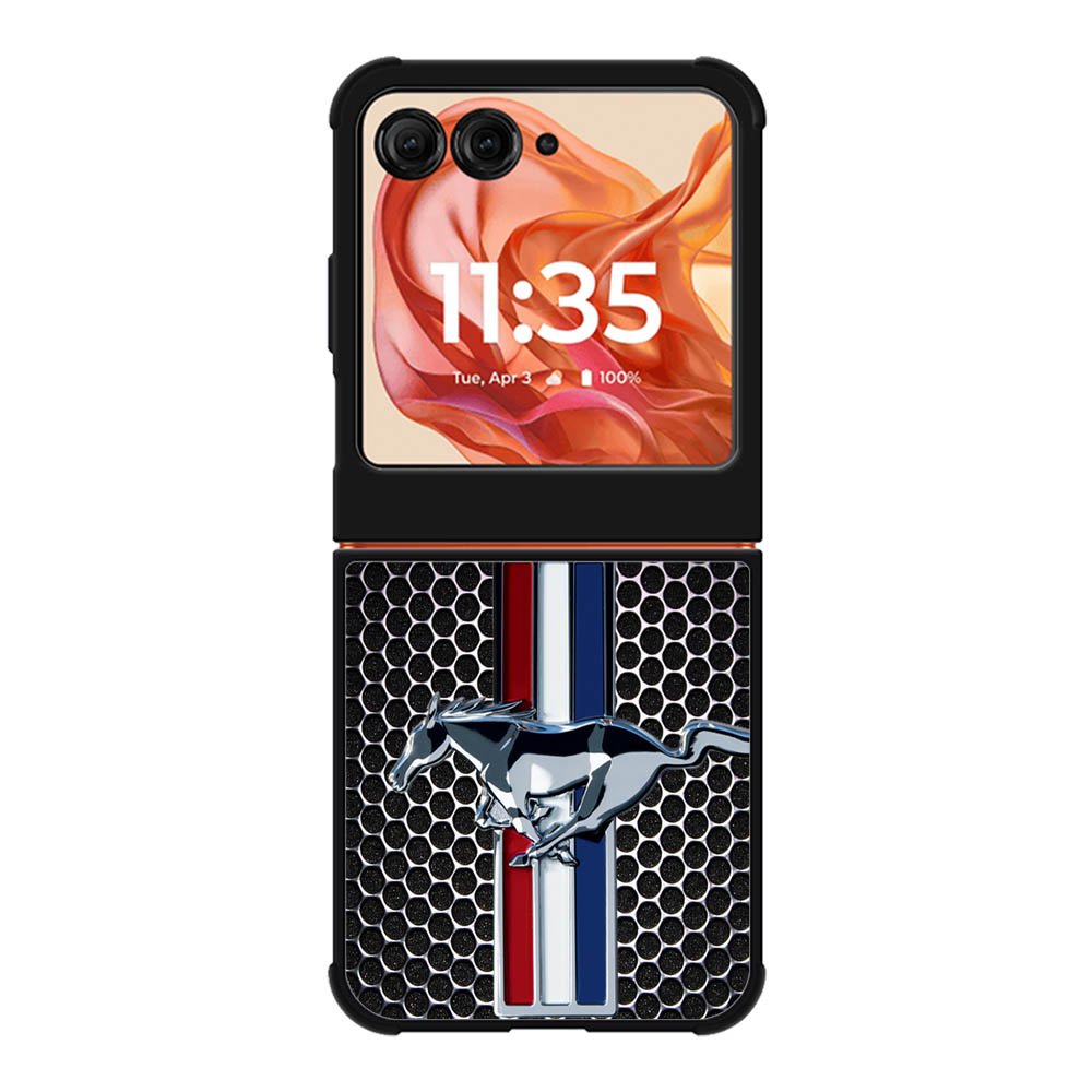 FORD MUSTANG CARBON FIBER Motorola Moto Razr 2025/2024 , Moto Razr 60/50 Case BC1405