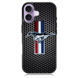 FORD MUSTANG CARBON FIBER iPhone 17 Case BC1405