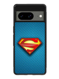 Superman Blue Carbon Logo Google Pixel 8a Case