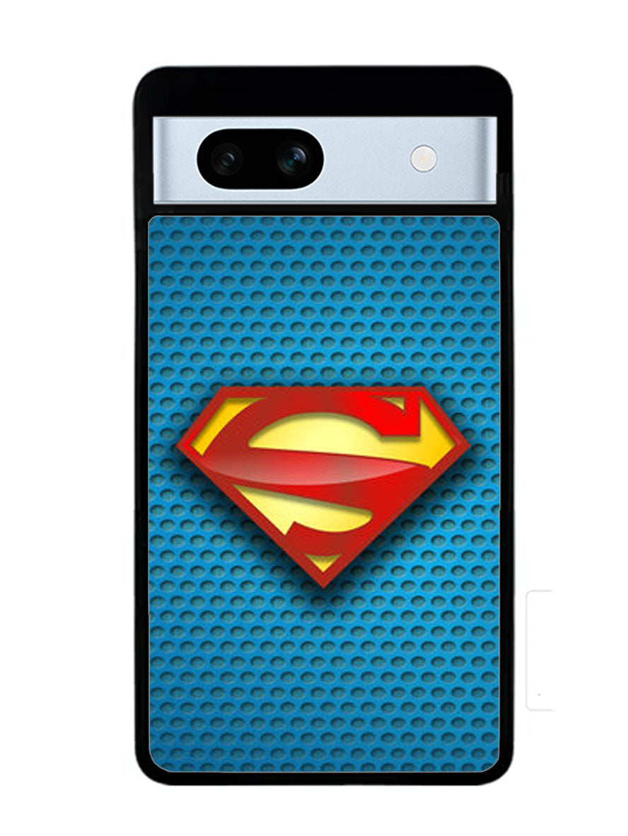 Superman Blue Carbon Logo Google Pixel 7A Case