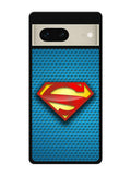 Superman Blue Carbon Logo Google Pixel 7 Case