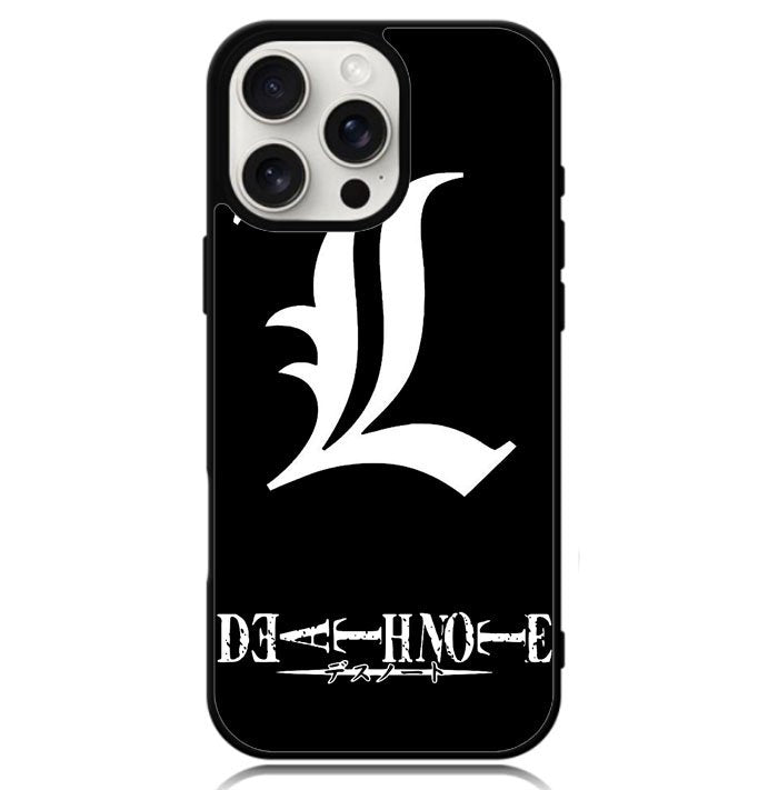 Death Note Light Logo Z4365 iPhone 16 Pro Max Case