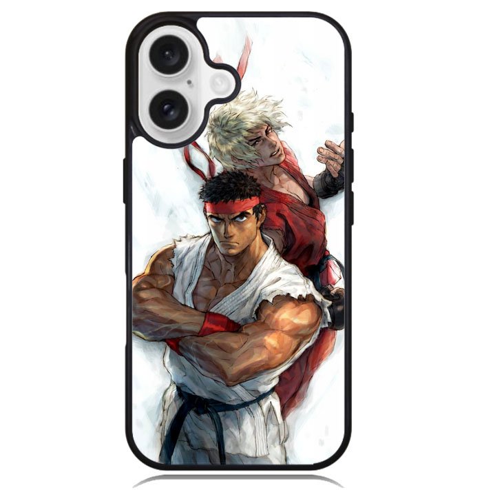 Street Fighter Ryu VS Ken Z4373 iPhone 16 Case